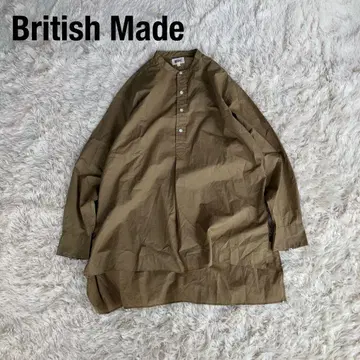 British Made 브리티쉬메이드 밴드 카라 풀오버 셔츠 BM
