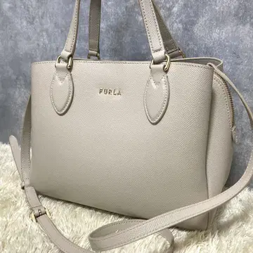 [새상품급] FURLA 훌라 미네르바 숄더백 가죽 그레이지