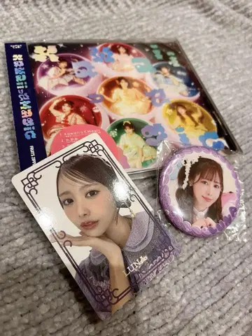 나카가와 루나 fruitszipper 트레이딩 카드 뱃지 CD
