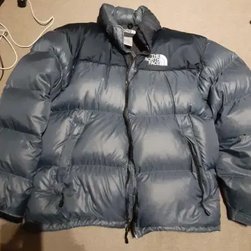 90년대 THE NORTH FACE 센터 로고 눕시 다운 자켓