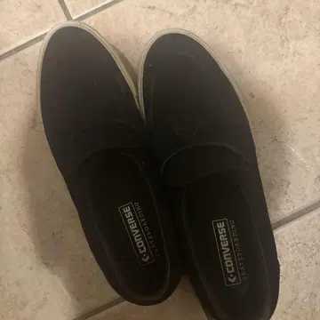 CONVERSE 블랙 슬립온