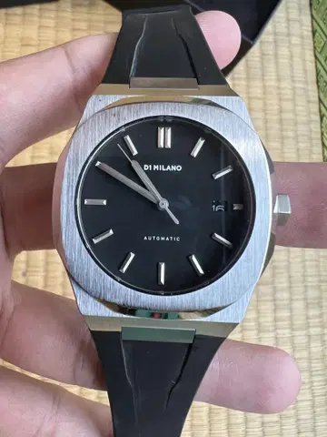 D1 MILANO 오토매틱 손목시계 블랙