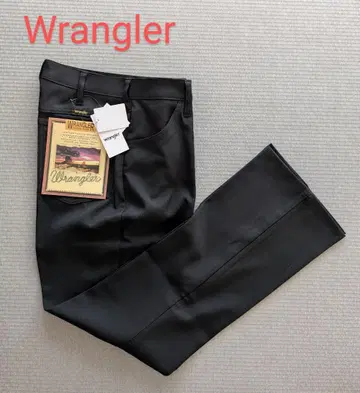 새상품 택 포함 Wrangler 런처 팬츠 미사용 랭글러 M 블랙
