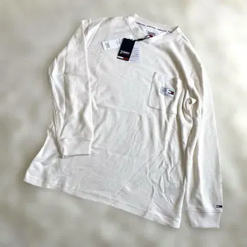 [새상품] TOMMY 레귤러 와플 포켓 셔츠 오가닉 코튼