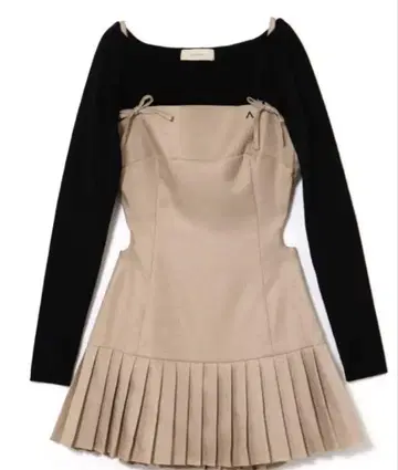 ANDMARY 앤드마리 Karen knit set mini dress