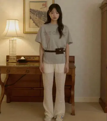 GIUNON 스트레치 레이스 팬츠