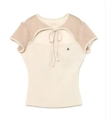 andmary Roy ribbon tops ivory