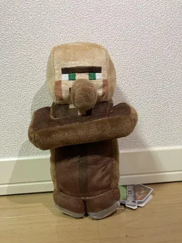 마인크래프트 마을 주민 봉제 인형