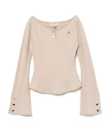 andmary Dorothy heart tops beige