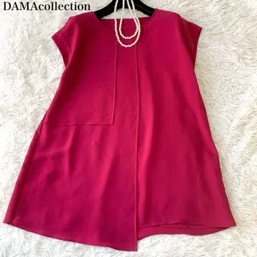 DAMAcollection 슬리브리스 블라우스 튜닉 드레이프감 9호
