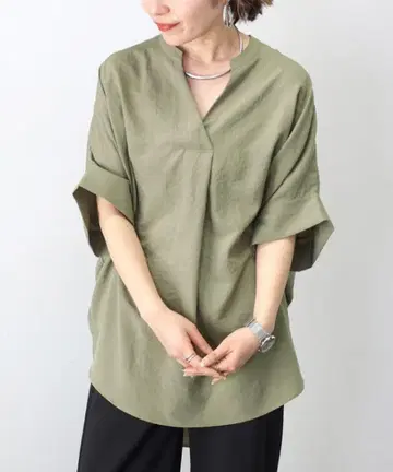 Aletta vita/에스테르론 스키퍼 돌먼 블라우스