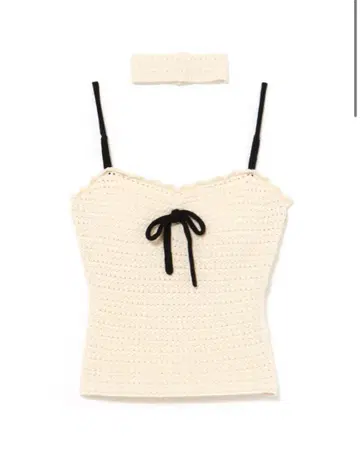 andmary Sui ribbon tops ivory