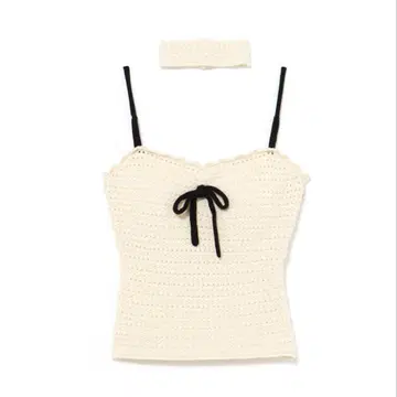 andmary Sui ribbon tops ivory