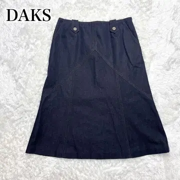 DAKS 닥스 데님 스커트 L 사이즈 40