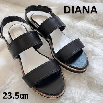 다이애나 DIANA 샌들 웨지솔 가죽 일본제 스트랩