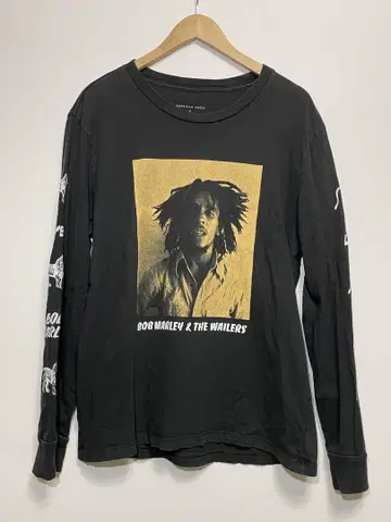AMERICAN EAGLE BOB MARLEY L/S 롱T 프린트 L