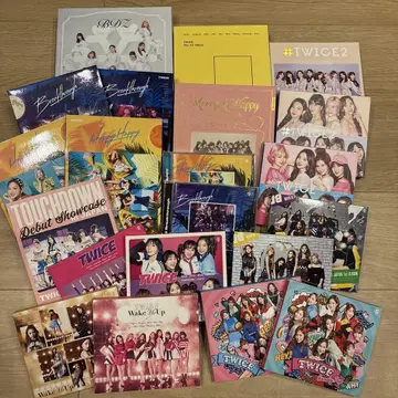 TWICE CD DVD 세트 포토 카드 포함