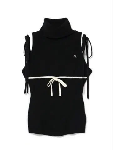 andmary Adele ribbon tank 블랙