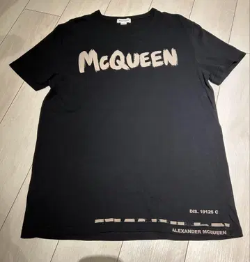 Alexander McQueen 블랙 티셔츠
