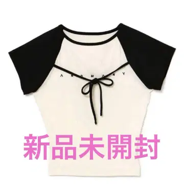 andmary Alma ribbon tops ivory