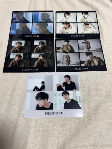 TAKERU SATOH 포토 카드