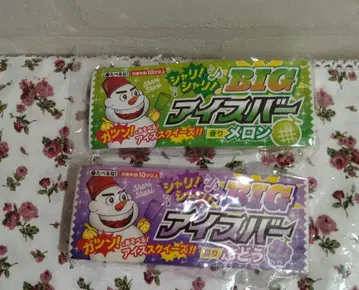 샤리샤리 아이스바 멜론 포도 스퀴즈 레어템