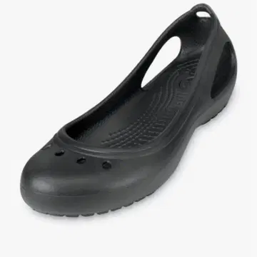 [ crocs ] 발레 슈즈 카디 플랫 24cm 블랙