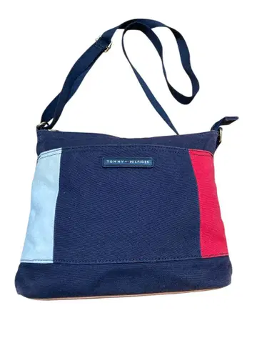 TOMMY HILFIGER 컬러 블록 숄더백 아메카지