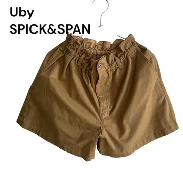 SPICK&SPAN 브라운 숏팬츠