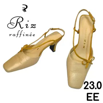 Riz raffinee 리본 백 스트랩 펌프스 샌들 2E
