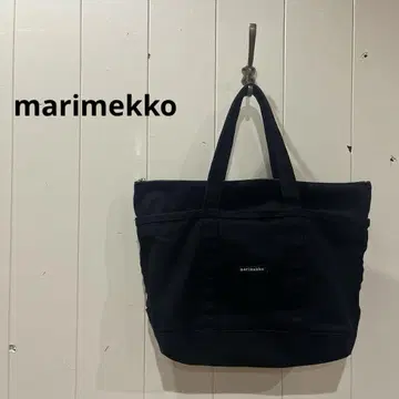 마리메꼬 marimekko 토트백 핸드백 블랙 여성용