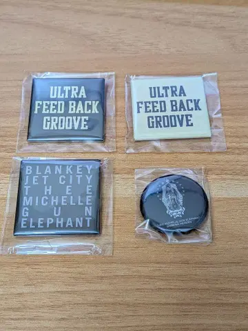 THEE MICHELLE GUN ELEPHANT 캔뱃지 세트