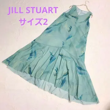 JILL STUART 아트 프린트 튤 원피스 사이즈 2
