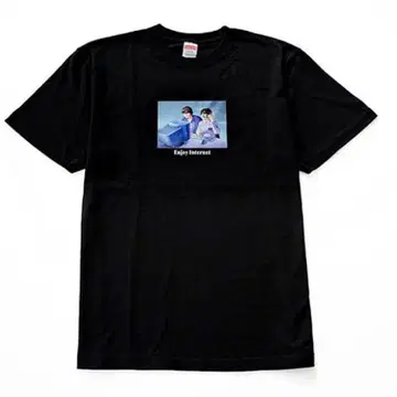 익명 라디오 티셔츠 Enjoy Internet L 사이즈