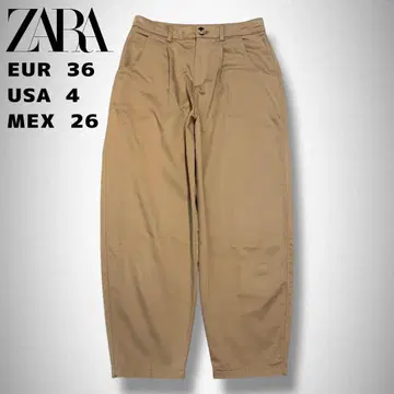 ZARA 자라 플리츠 와이드 슬랙스 벌룬 테이퍼드 아카이브