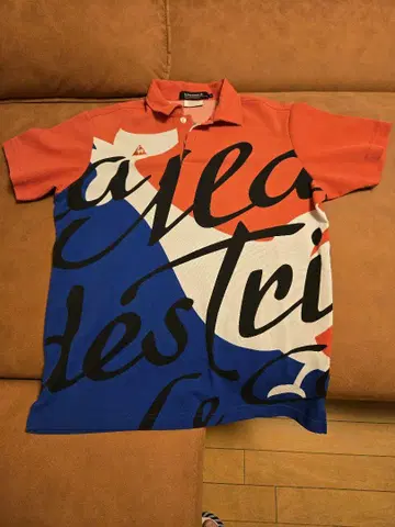 le coq sportif 골프 셔츠 M