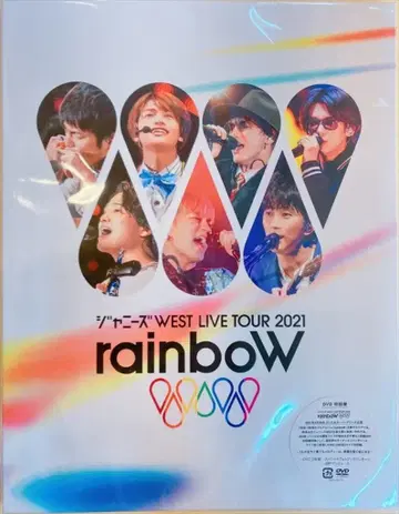쟈니즈WEST DVD 초회 한정판 RainboW