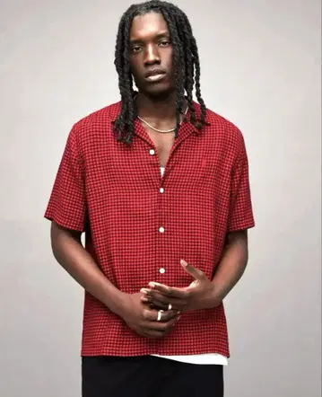 새상품급 ALLSAINTS GLENDALE SS SHIRT 올세인츠