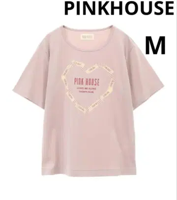 PINKHOUSE 핑크하우스 하트 프린트 티셔츠 T셔츠