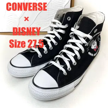 컨디션 최상 CONVERSE 디즈니 스니커즈 40주년 27.5cm