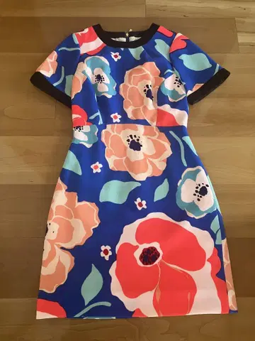 Kate Spade 플라워 프린트 원피스 사이즈 2