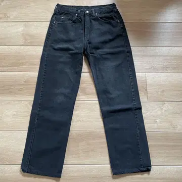 Wrangler 랭글러 블랙 데님 팬츠 블랙 페이드