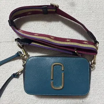 MARC JACOBS 스냅샷 숄더백 블루