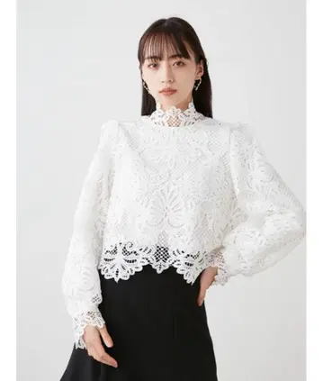 스나이델 레이스 블라우스