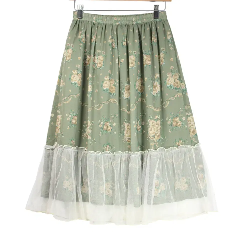 Konichiwa Bonjour Butterfly Shirring Skirt on Bunjang Global