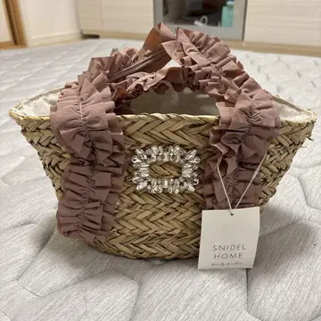 SNIDEL HOME 비쥬 바스켓백