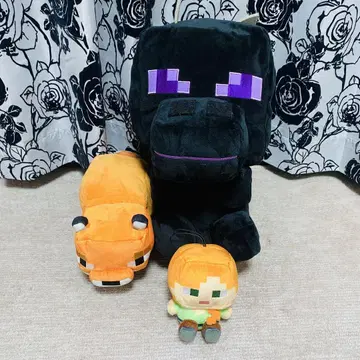 Minecraft 마인크래프트 여우 알렉스 엔더 드래곤 봉제 인형