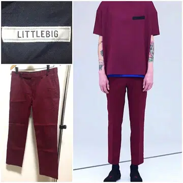 [인기!] LITTLEBIG 15ss 퍼플 슬랙스 팬츠