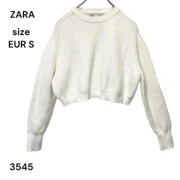 자라 ZARA 니트 상의 긴팔 EUR S 겨울 예쁘고 귀여움