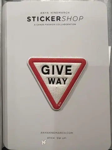 ANYA HINDMARCH sticker